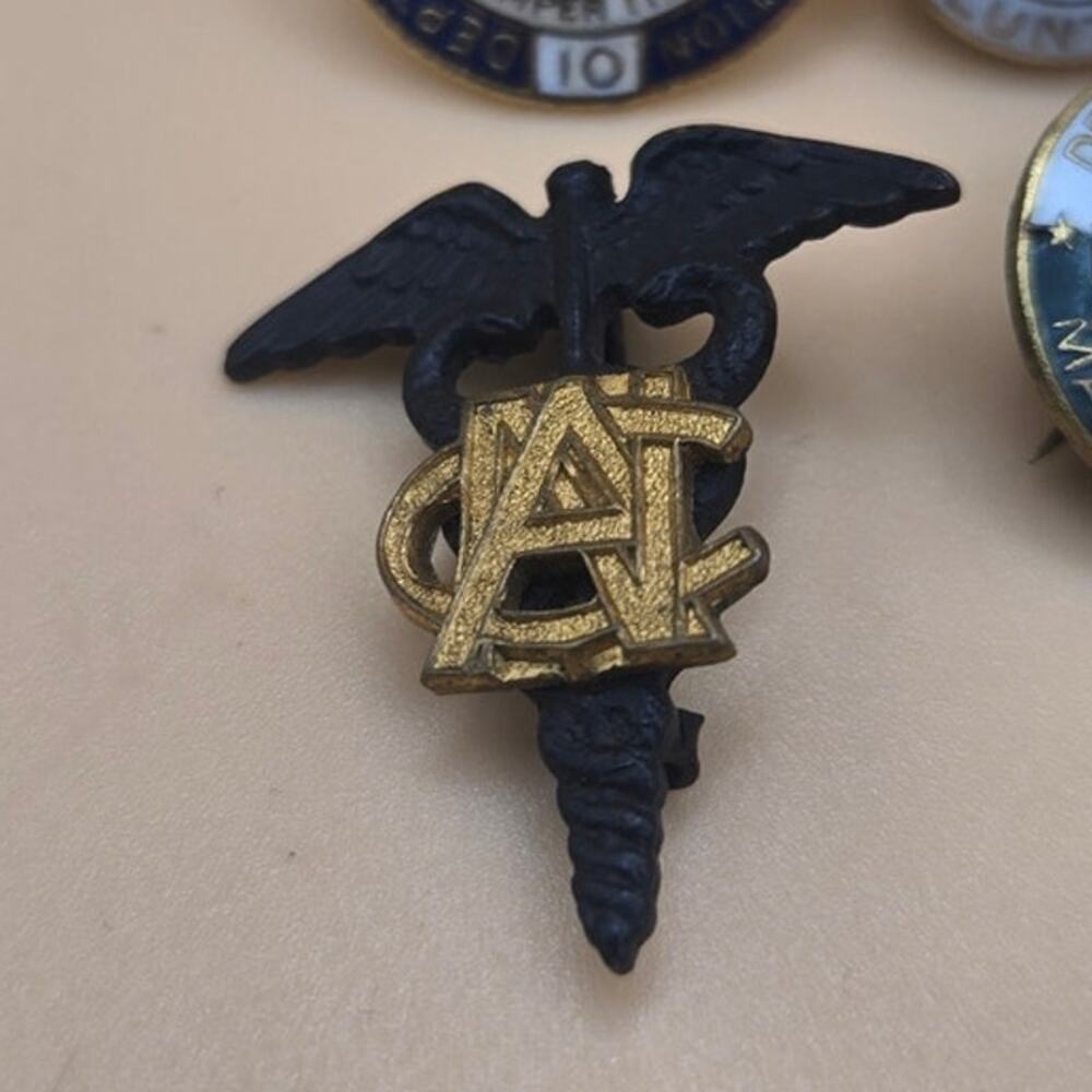 VTG Multi Nursing School/Commemorative Pins Pre-Loved Condition